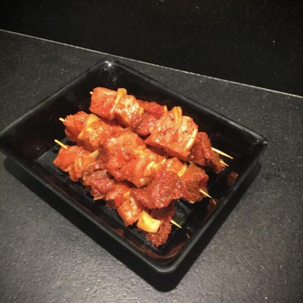 gemengde brochetten