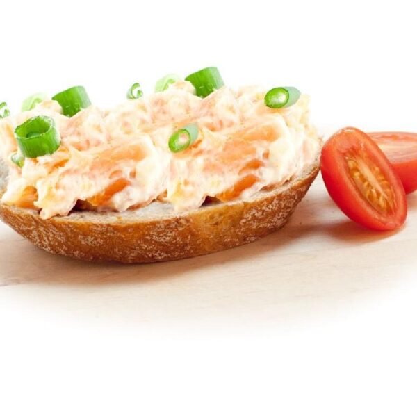 gerookte zalmsalade