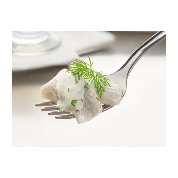 bouchées de hareng à la crème d'aneth