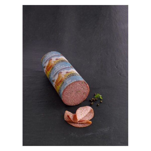 kippensalami met peper
