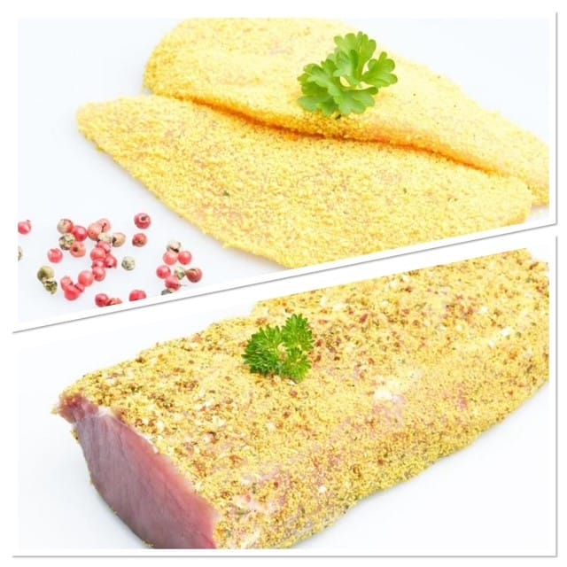 kippenschnitsel + ardeens gebraad