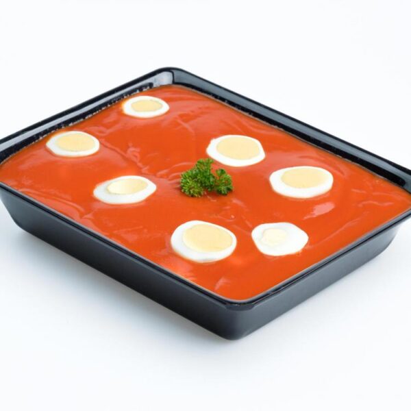 Vogelnestje in tomatensaus