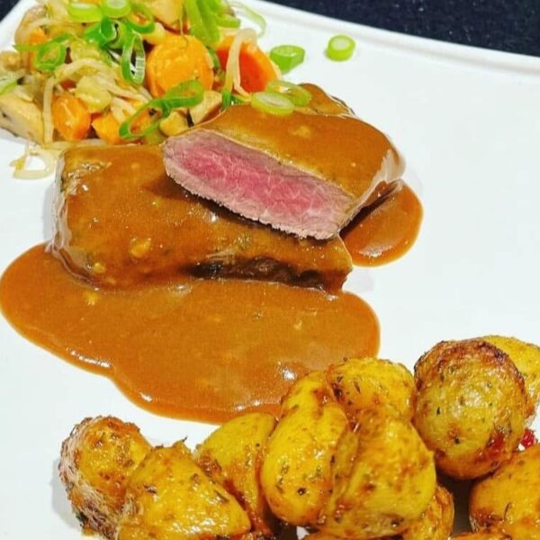 lamsfilet in rozemarijnsaus